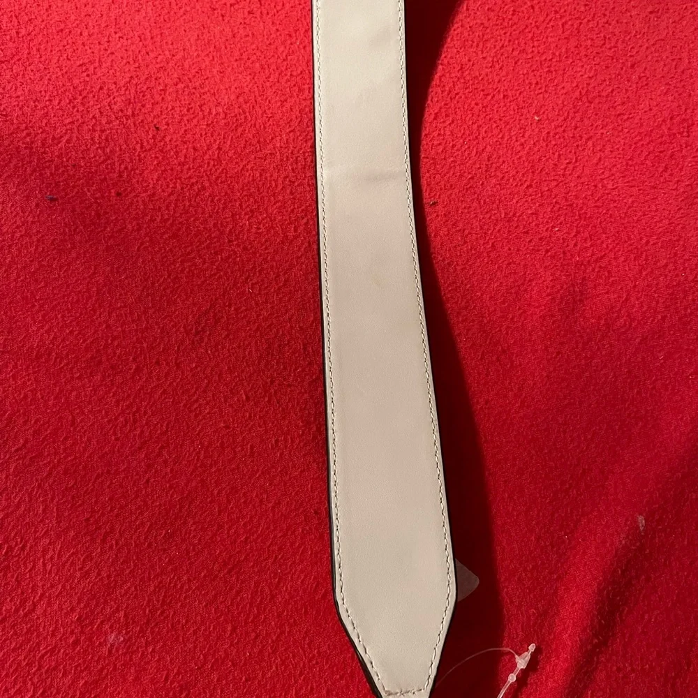 Coach Floral Embellished Belt in Cream and Gold - Picture 4 of 5